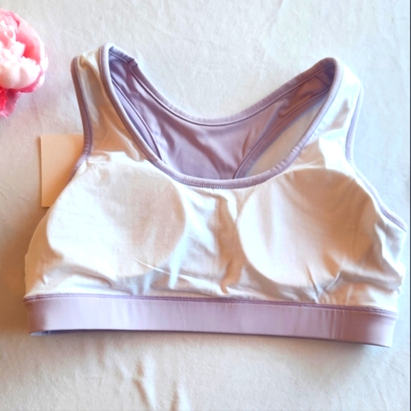 🏷️WHAT WAIST FUSION LIGHTWEIGHT SPORTS BRA - LILAC 2XL - Picture 9 of 9